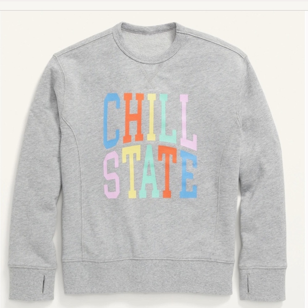 OLD NAVY Vintage French Terry Graphic Sweatshirt for boys and girls